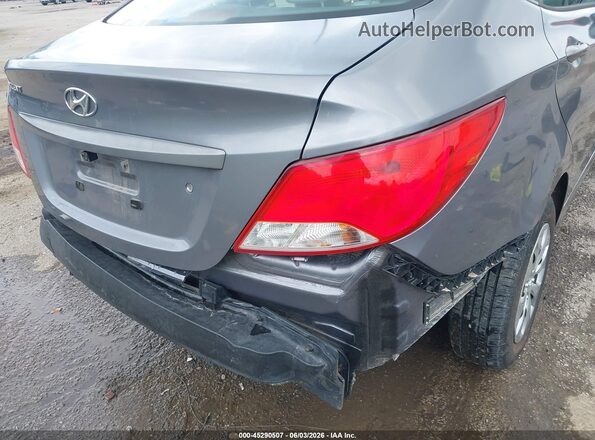 KMHCT4AE7HU252298 2017 HYUNDAI ACCENT Gray Вид спереду