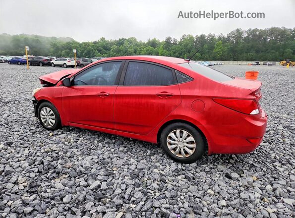 KMHCT4AE7HU267898 2017 HYUNDAI ACCENT Red 