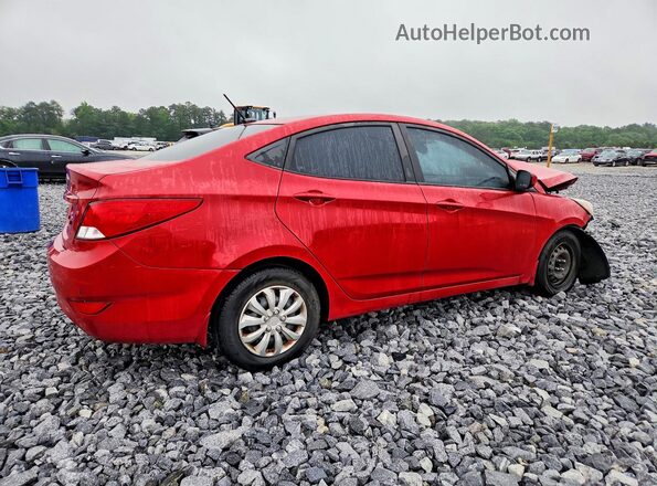 KMHCT4AE7HU267898 2017 HYUNDAI ACCENT Red 