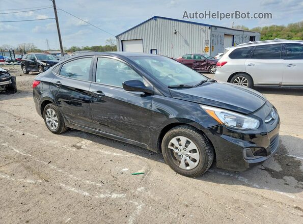 KMHCT4AE7HU364258 2017 HYUNDAI ACCENT Угольный Передняя правая четверть