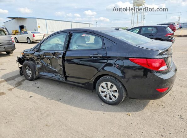 KMHCT4AE7HU364258 2017 HYUNDAI ACCENT Угольный Задняя левая четверть