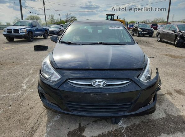 KMHCT4AE7HU364258 2017 HYUNDAI ACCENT Угольный Вид спереди
