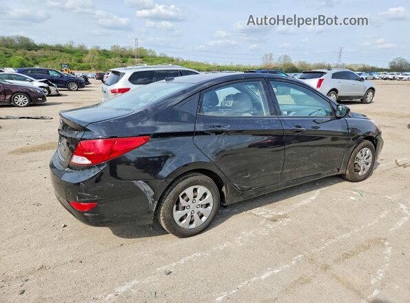KMHCT4AE7HU364258 2017 HYUNDAI ACCENT Угольный Задняя правая четверть