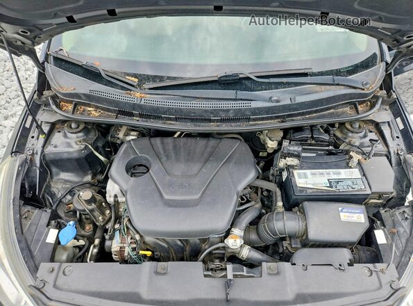 KMHCT4AE7HU381450 2017 HYUNDAI ACCENT Black Սալոնի հետևի տեսք