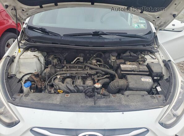 KMHCT4AE8GU048804 2016 HYUNDAI ACCENT White 