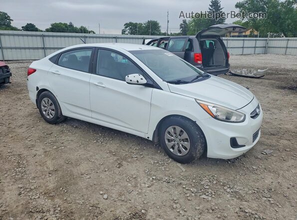 KMHCT4AE8GU048804 2016 HYUNDAI ACCENT White 