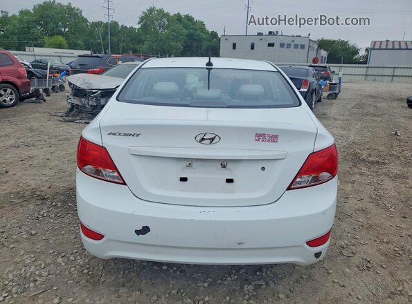 KMHCT4AE8GU048804 2016 HYUNDAI ACCENT White 