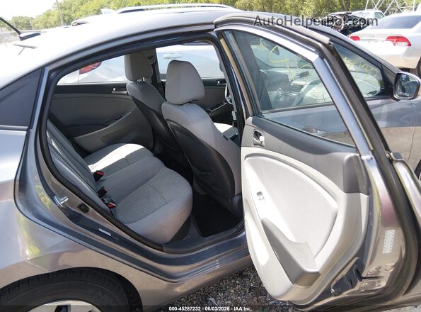 KMHCT4AE8GU073556 2016 HYUNDAI ACCENT Gray Вид наклейки з VIN-кодом