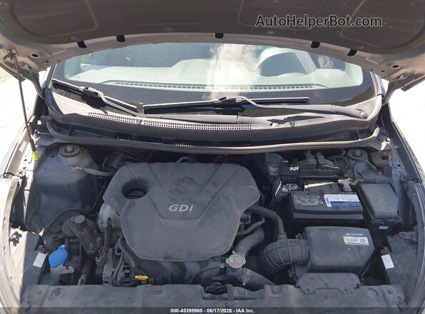 KMHCT4AE8GU156209 2016 HYUNDAI ACCENT Gray Rear view