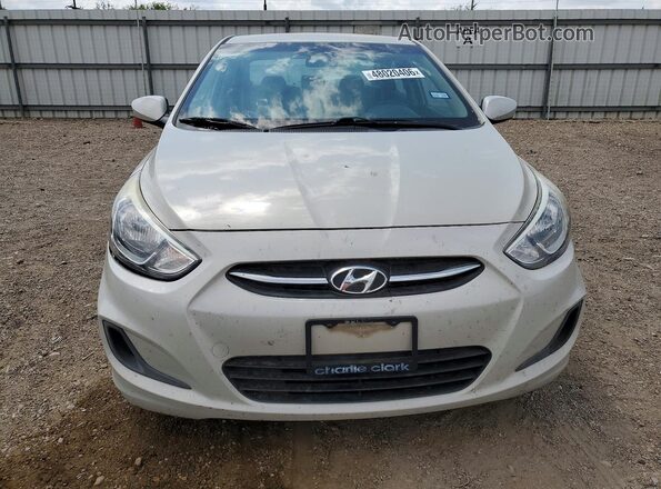 KMHCT4AE8GU955603 2016 HYUNDAI ACCENT Beige 