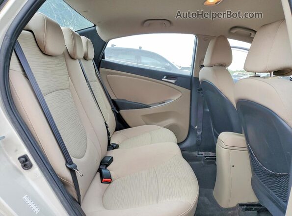 KMHCT4AE8GU955603 2016 HYUNDAI ACCENT Beige 