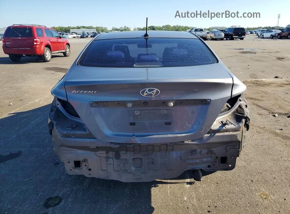 KMHCT4AE8HU269594 2017 HYUNDAI ACCENT Silver Вид ззаду