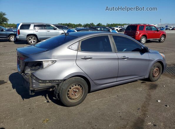 KMHCT4AE8HU269594 2017 HYUNDAI ACCENT Silver Задня права чверть
