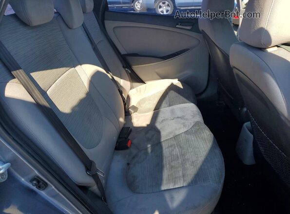 KMHCT4AE8HU269594 2017 HYUNDAI ACCENT Silver Вид задніх сидінь