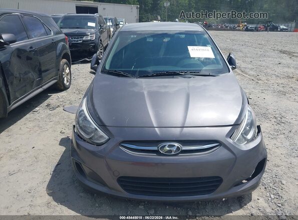 KMHCT4AE8HU315120 2017 HYUNDAI ACCENT Gray Vista del cuadro de instrumentos