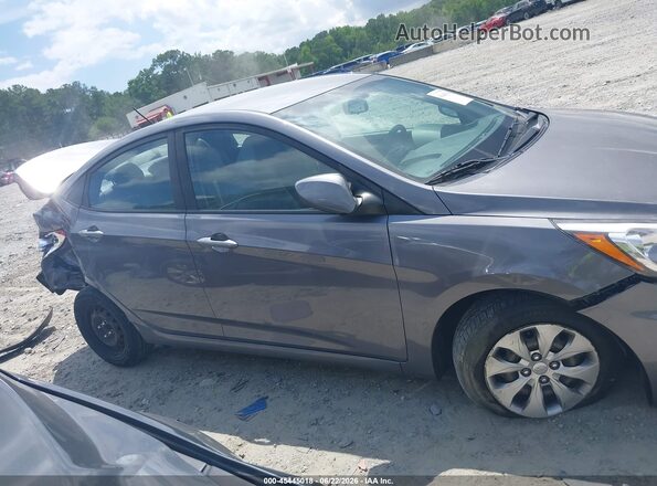 KMHCT4AE8HU315120 2017 HYUNDAI ACCENT Gray Vista interior trasera