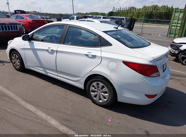 KMHCT4AE8HU326182 2017 HYUNDAI ACCENT White Задня ліва чверть