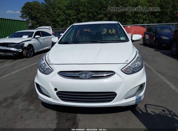 KMHCT4AE8HU326182 2017 HYUNDAI ACCENT White Вид спереду