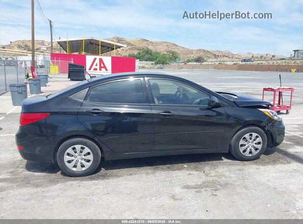 KMHCT4AE9GU161404 2016 HYUNDAI ACCENT Black 