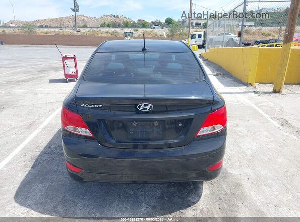KMHCT4AE9GU161404 2016 HYUNDAI ACCENT Black 