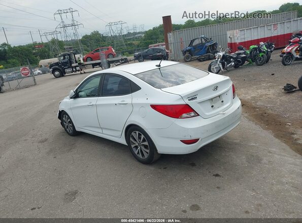 KMHCT4AE9HU334940 2017 HYUNDAI ACCENT White Rear left