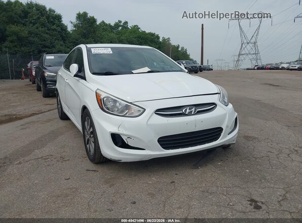 KMHCT4AE9HU334940 2017 HYUNDAI ACCENT White 