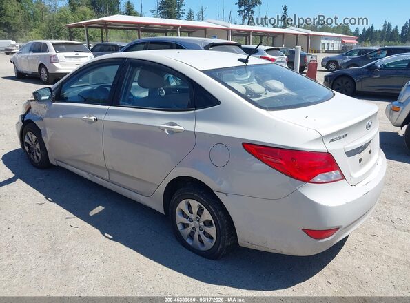 KMHCT4AEXGU028280 2016 HYUNDAI ACCENT Silver უკანა მარცხენა