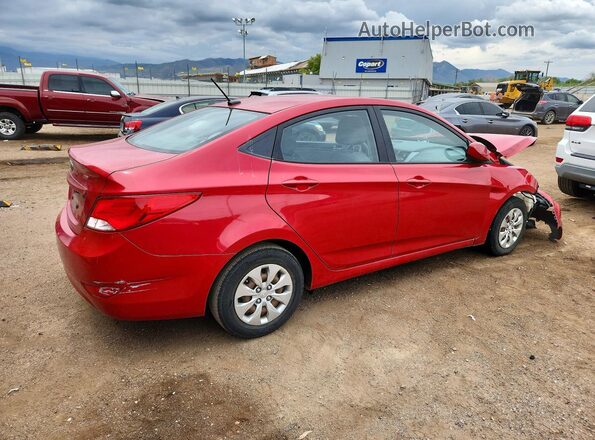KMHCT4AEXGU036900 2016 HYUNDAI ACCENT Red 