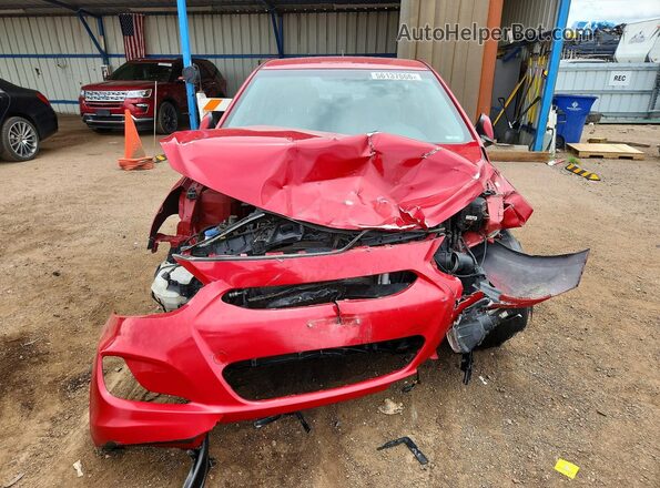 KMHCT4AEXGU036900 2016 HYUNDAI ACCENT Red 