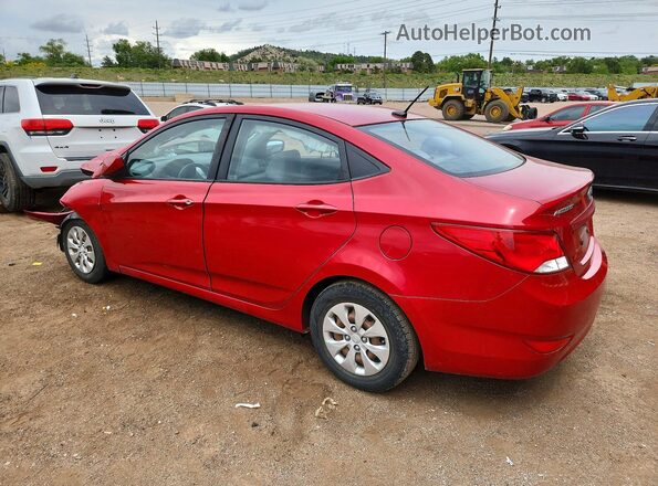 KMHCT4AEXGU036900 2016 HYUNDAI ACCENT Red 