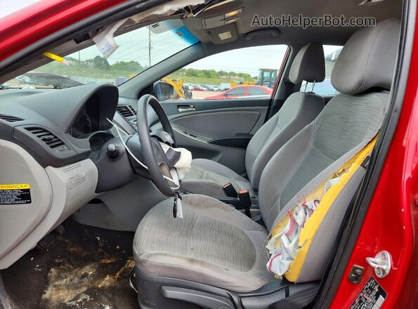 KMHCT4AEXGU036900 2016 HYUNDAI ACCENT Red 