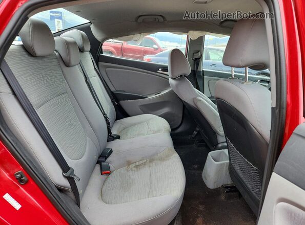 KMHCT4AEXGU036900 2016 HYUNDAI ACCENT Red 