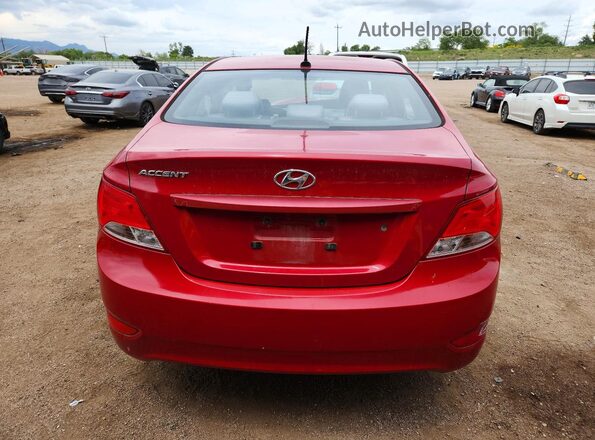KMHCT4AEXGU036900 2016 HYUNDAI ACCENT Red 