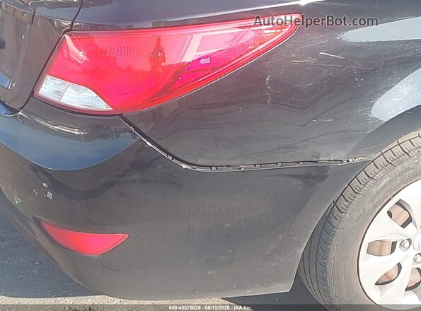 KMHCT4AEXGU076250 2016 HYUNDAI ACCENT Black Rear interior view