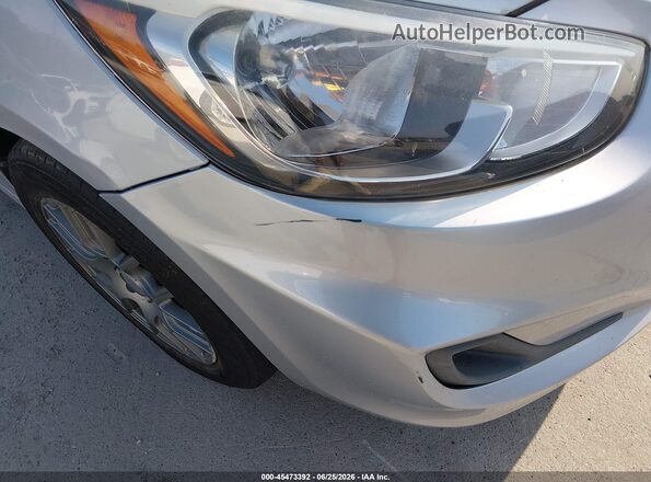 KMHCT4AEXGU117461 2016 HYUNDAI ACCENT Silver Front view