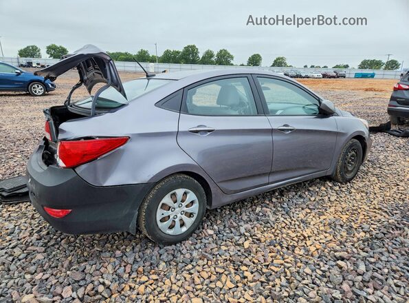 KMHCT4AEXGU989722 2016 HYUNDAI ACCENT Silver Հետևի աջ
