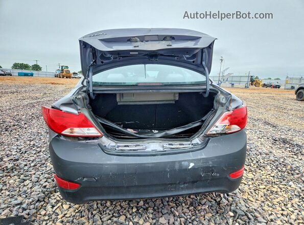 KMHCT4AEXGU989722 2016 HYUNDAI ACCENT Silver Հետևի տեսք