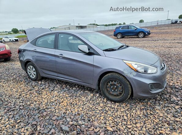 KMHCT4AEXGU989722 2016 HYUNDAI ACCENT Silver Առջևի աջ