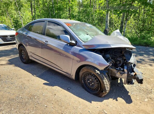 KMHCT4AEXHU184207 2017 HYUNDAI ACCENT Gray Передня права чверть