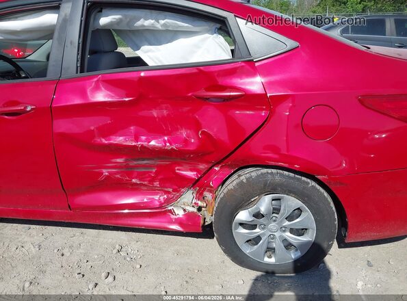 KMHCT4AEXHU223667 2017 HYUNDAI ACCENT Red Вид спереду