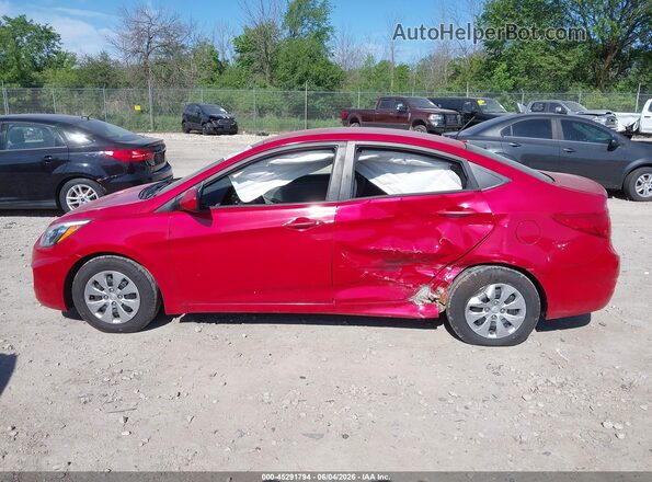 KMHCT4AEXHU223667 2017 HYUNDAI ACCENT Red Панорамний вид салону 360°