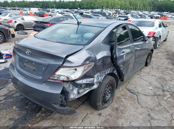 KMHCT4AEXHU235897 2017 HYUNDAI ACCENT Gray უკანა მარჯვენა