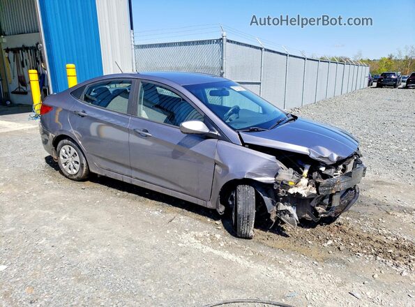 KMHCT4AEXHU301686 2017 HYUNDAI ACCENT Gray 