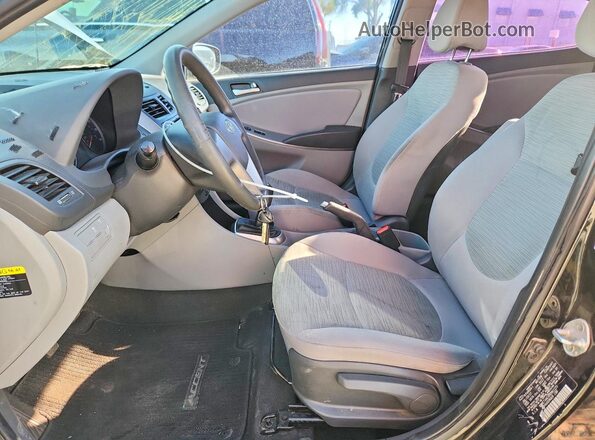 KMHCT4AEXHU361225 2017 HYUNDAI ACCENT Black 