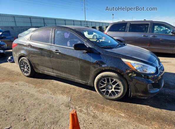 KMHCT4AEXHU361225 2017 HYUNDAI ACCENT Black 
