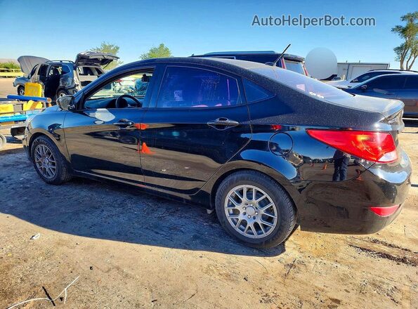 KMHCT4AEXHU361225 2017 HYUNDAI ACCENT Black 