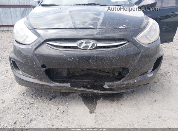 KMHCT4AEXHU388618 2017 HYUNDAI ACCENT Black Դիմացի տեսք