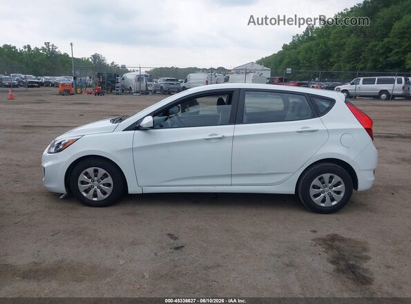 KMHCT5AE0GU246959 2016 HYUNDAI ACCENT White Սալոնի 360 աստիճան տեսք