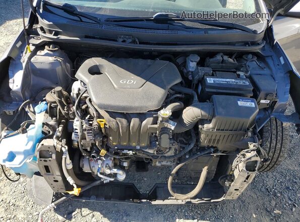 KMHCT5AE0GU250073 2016 HYUNDAI ACCENT Charcoal Engine compartment view