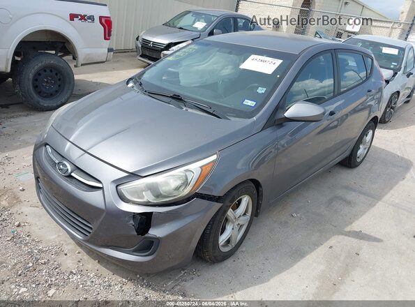 KMHCT5AE0GU268363 2016 HYUNDAI ACCENT Gray 